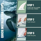 FunWater Inflatable Stand Up Paddle Board Premium SUP Paddle Accessories EVA Deck