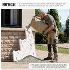 Betisef Pool Ladder above Ground, Heavy Duty 4-Step Pool Ladder with Dual Handrails and Non-Slip Steps, 500 LBS Load Capacity, for 46-58 Inch