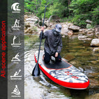 FunWater Inflatable Stand Up Paddle Board Premium SUP Paddle Accessories EVA Deck