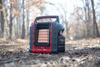 Portable Propane Radiant Heater 4000-9000 BTU for campers workshops patios and more