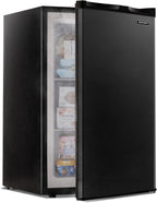 EUHOMY Upright freezer, 3.0 Cubic Feet, Single Door Compact Mini Freezer