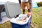 Coleman Insulated Portable Rolling Cooler with Wheels, Leak-Proof Outdoor Hard Cooler, Keeps Ice for Up to 5 Days, 100 Quart
