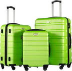 Luggage 3 Piece Set Suitcase Spinner Hardshell Lightweight TSA Lock