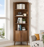 Corner Cabinet, 66.73'' Tall Modern Corner Bathroom Storage Cabinet