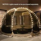 Alvantor Screen House Gazebo Pop Up Igloo Screened Canopy Tent with Mosquito Netting Sides