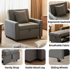 Sofa Bed Chair Convertible Sleeper Sofa with Pull-Out Bed