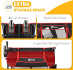 400L Large Capacity Folding Double Decker Wagon with Brakes 50 Extra Long Extender Cart