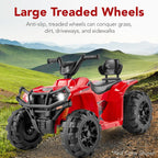 Best Choice Products 12V Kids Ride-On Electric ATV 4-Wheeler Quad Car Toy Bluetooth Audio