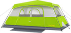 Portable camping tent for 4/6/8/10 people with instant cabin and rainproof and windproof