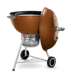 Weber Original Charcoal Grill, 22 Inch Premium Kettle Charcoal Grill, Copper
