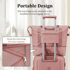 5-piece PP hardshell lightweight travel carry-on luggage set with dual spinner wheels