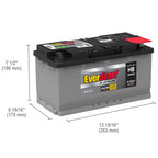 EverStart Platinum AGM Battery, Group Size H8