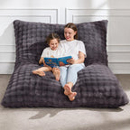 Hobestluk 3 in 1 Bean Bag Chair Giant Bean Bag Chairs Convertible Bean Bag Floor Cushion