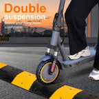 Electric Scooter, 350W/500W Powerful Motor, 8.5/10 Solid Tires, 19/22Mph, 28/21/12 Miles Range,Dual Braking