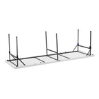 Mainstays 8' Rectangle Centerfold Folding Table, White