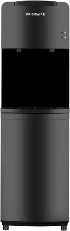 Frigidaire EFWC498 - Top Loading Cooler Dispenser -Hot & Cold Water - Child Safety Lock - Innovative Slim & Sleek Design, Holds 3 or 5 Gallon Bottles - Black