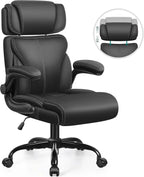 Office Chair Large High-Foot Computer Desk Chair Chair Lumbar Support Rotating Computer Chair