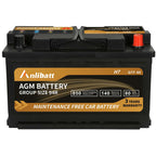 Anlibatt Car AGM Battery Group Size 48 H6 Start Stop Battery 12V 70Ah 760CCA Maintenance Free Rechargeable