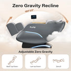 Full Body Massage Chair, 160° Zero Gravity Recliner with Body Scan, 50 SL Track Shiatsu Massage Chair, Spot Massage, Foot Roller
