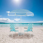 VINGLI Patio Lawn Webbed Folding Chairs Set of 2 Outdoor Beach Portable Lawn Chair