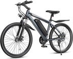 Electric Bike for Adults, 26 Ebike with 1000W Peak Motor, 21.7MPH 50Miles Electric Mountain Bike