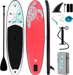 FunWater Inflatable Stand Up Paddle Board Premium SUP Paddle Accessories EVA Deck