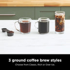 Ninja Espresso & Coffee Maker & Barista System 3 Espresso Brew Styles Single-Serve Coffee