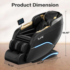 Full Body Massage Chair, 160° Zero Gravity Recliner with Body Scan, 50 SL Track Shiatsu Massage Chair, Spot Massage, Foot Roller
