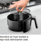 Chefman Compact 6.3-Quart Digital Air Fryer with Rotisserie Dehydrator and Convection Oven