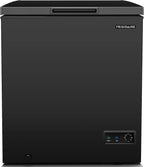 FRIGIDAIRE EFRF5003-BLACK Chest Deep Freezer-Garage-Ready, 5.0 Cu.