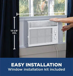GE Window Air Conditioner Unit 5,000 BTU for Small Rooms up to 150 sq ft Manual Adjustable Fan