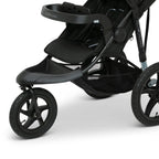 Delta Children Apollo Jogging Stroller Shock Absorbing Frame with Large Canopy Recline