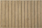 Coastal view outdoor terrace eucalyptus sofa