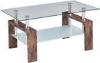 Living Room Rectangle Coffee Table Tea Table Suitable for Waiting Room Modern Side Coffee Table