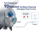 Kokido 2026 XTROVAC 510 Rechargeable Handheld Pool Vacuum, Cordless, Optimized Suction, 90 Mins, for In-Ground and Above Ground Pools