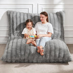 Hobestluk 3 in 1 Bean Bag Chair Giant Bean Bag Chairs Convertible Bean Bag Floor Cushion