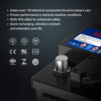 UPLUS Group Size 47 AGM Car Battery,H5 L2 12V 60Ah 660CCA 100RC Maintenance Free Start and Stop Automotive Replacement Battery