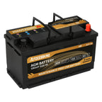 Autocessking Platinum AGM Battery, Group 47 Rechargeable Automotive Batteries for Car, 12V H5 680CCA 60Ah 100RC