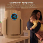 Air Purifier Compact Pro with Long-lasting HEPA Exceeding Filtration For Pet Dander Dust Smoke