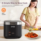 COSORI Rice Cooker 10 Cup, 24h Keep Warm, 18 Functions Fuzzy Logic Rice Maker with Stainless Steel Steamer Basket, Sauté, Slow Cooker