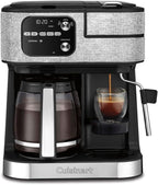 Cuisinart Coffee Center Barista Bar 4-in-1 Coffee Maker, Single-Serve Pods Compatible, Coffeemaker, Three Brewing Sizes, SS-4N1NAS, Black