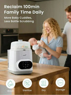 Bottle Washer Pro All-in-One Bottle Washer and Sterilizer Baby Bottle Washer for Bottles