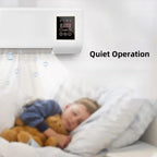 2025 New Climafy Air Conditioner, Climafy Portable Air Conditioner Split Max, Multifunctional Wall Air Conditioner, Effortless Cooling Anywhere with Split Max, Quiet Operation for Home, Office (D)