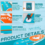 FunWater Inflatable Stand Up Paddle Board Premium SUP Paddle Accessories EVA Deck