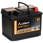 Anlibatt BCI Group 49 Battery, AGM 12 Volt Rechargeable Automotive Batteries for Car, H8 900CCA 95Ah 160RC Maintenance Free
