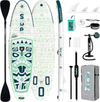 FunWater Inflatable Stand Up Paddle Board Premium SUP Paddle Accessories EVA Deck
