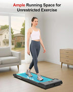 Lichico Walking Pad Under Desk Treadmill Ultra-Quiet Brushless Electric Jogging Treadmill