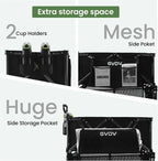Double-decker cart 500 lb capacity 400 liter foldable cart all-terrain wheels foldable cart