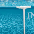 Intex: Beachside Metal Frame Pool - 10' x 30 - Above Ground Swimming, Puncture-Rust Resistant, T-Joint Setup, Family Water Play, 1185 Gal, 28206EP