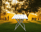 Ozark Trail Aluminum Camping Table, Silver